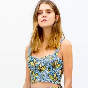 Zara Trafaluc Bustier Crop Top